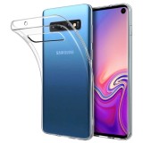 Husa compatibila pentru Samsung Galaxy S10, TPU Slim, Silicon TPU Transparent