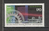 Germania.1992 100 ani Asociatia producatorilor de masini si echipamente MG.788, Nestampilat