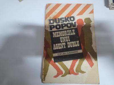 Memoriile unui agent dublu de Duskov Popov foto