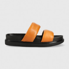 Vagabond Shoemakers papuci ERIN femei, culoarea portocaliu