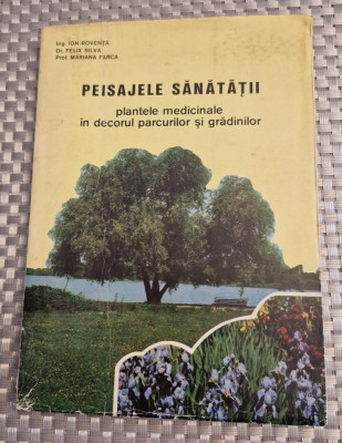 Peisajele sanatatii plante medicinale in decorul parcurilor Ion Roventa foto