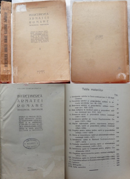 Intretinerea Armatei Romane dealungul timpului , 1941 , Antonescu , Regele Mihai