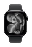 Curea pentru Apple Watch 46mm Black Sport Band - S M