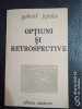 Optiuni si retrospective-Gabriel Tepelea
