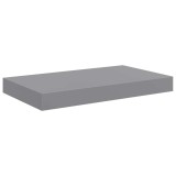 Cumpara ieftin Raft de perete suspendat, gri, 40x23,5x3,8 cm, MDF