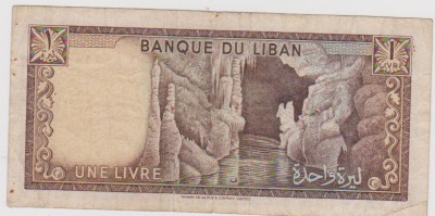 UNE LIVRE LIBAN / F foto