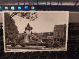 Cluj, Statuia Matei Corvinul, Postăvăria Rigo, 1936, 205, Necirculata, Fotografie