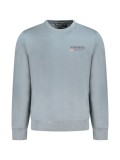 Cumpara ieftin Bluza barbati, cu mini logo, Regular fit, Gri, S