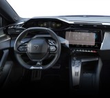 Folie Protectie Display Navigatie, Duragon, Peugeot 408 2022+, silicon Transparent, Anti-zgarieturi, Kit instalare