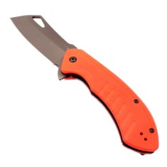 Briceag cu Deschidere Manuala, Sistem Prindere Curea, 20 cm, portocaliu, Smith