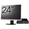 Pachet Calculator Second Hand Lenovo ThinkCentre M700 Mini PC, Intel Core i5-6400T 2.20GHz, 8GB DDR4, 256GB SSD + Monitor 24&amp;quot; NewTechnology Media