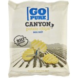 Chips-uri Canyon din cartofi cu sare de mare fara gluten, eco