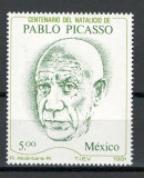 Mexic 1981 MNH - 100 de ani de la nasterea lui Pablo Picasso, nestampilatat, Nestampilat