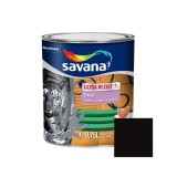 Vopsea alchidica pentru lemn / metal, Savana Ultra Rezist, interior / exterior, negru, 0.75 L