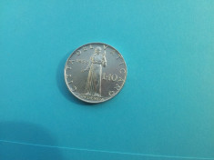 10 Lire 1952-Vatican-XF-AUNC-Aluminiu foto