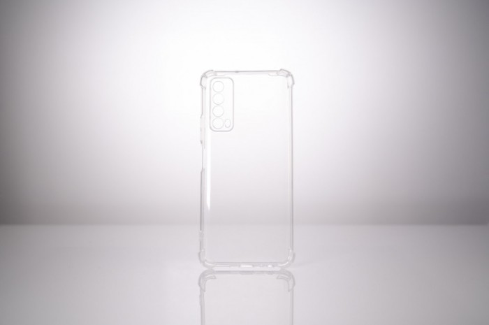 Husa Huawei telefon P Smart, transparent, tip back cover, protectie suplimentara antisoc la colturi, material flexibil TPU, &quot;SPPC-HU-P-S-CLR&quot;