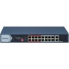Switch PoE Hikvision DS-3E0318P-E/M(C): 16 &times; 10/100 Mbps PoE port,1&times;