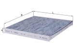 Filtru habitaclu KNECHT cu carbon activ LAK157