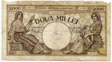 Bancnota 2000 Lei 1941 Romania, 18 Noiembrie. Colectie Numismatica. Aprecieri dupa poze.