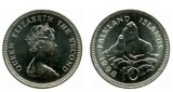 Insulele Falkland 1998 - 10 pence UNC