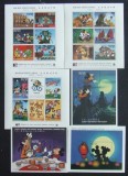 MALDIVE-DESENE ANIMATE-MICKEY VIZITEAZA CHINA-3M/SH.+3 S/SH.-MNH**WD 342