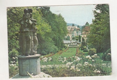 bnk cp Govora - Parcul - circulata - marca fixa foto