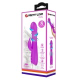 Cumpara ieftin Vibrator Cu Rotatii Molly, Mov, 20.5 cm, Pretty Love