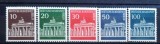 GERMANIA (BERLIN) 1966 - ARHITECTURA. POARTA BRANDENBURG, SERIE MNH, PT6, Nestampilat