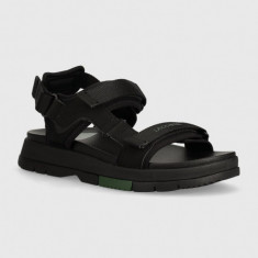 Lacoste sandale Suruga Premium Textile Sandal barbati, culoarea negru, 47CMA0010