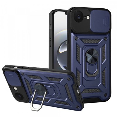 Husa pentru Apple iPhone 16e, Techsuit, CamShield, Albastra foto