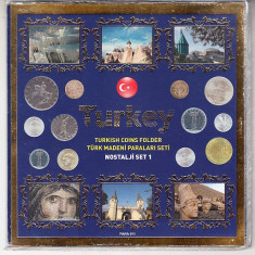 M1 C41 - Set monede - Turcia - anterioare actualelor monede!