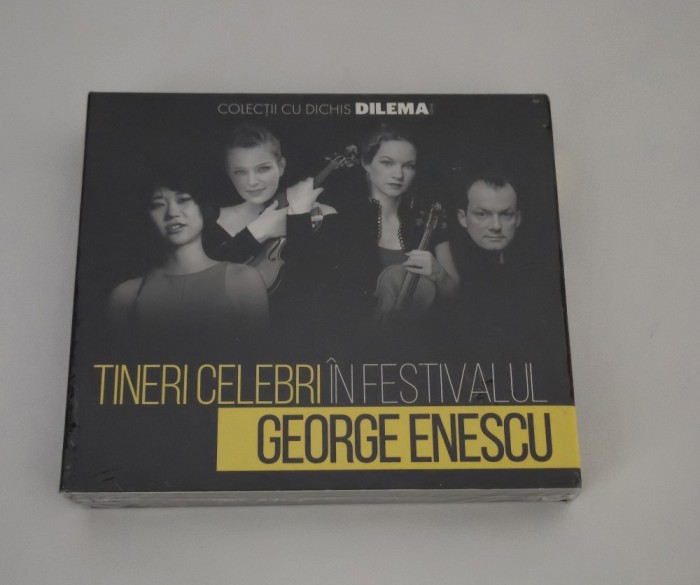 Cd Audio Tineri celebri la Festivalul George Enescu Set sigilat patru cd uri