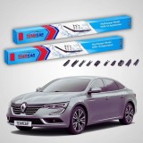 Cumpara ieftin Ștergătoare Renault Talisman Sedan 2015-prezent | Set Față Flat Premium &ndash; TeamCar&reg;