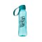 Bidon de apa cu capac, Sport, No pain No gain, 630 ml, Turcoaz, ATU-080164