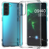 Husa TPU WZK Military Antisoc pentru Samsung Galaxy S21 5G, Transparenta