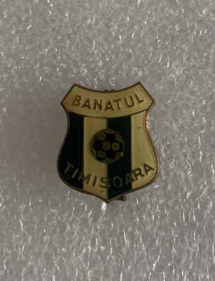 Insigna fotbal Banatul Timișoara foto