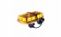 Lampa girofar LED, 36W 12V, 15 functii stroboscopice, magneti cu protectie foto