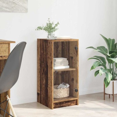 vidaXL Bufet Lemn vechi 35 x 37 x 76 cm Lemn compozit 882895 foto