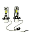 Set 2 leduri auto H3 Canbus, putere 50W, luminozitate 5000 Lm, 12V
