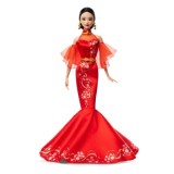 Barbie Signature Doll Lunar New Year with Qipao Dress, Mattel