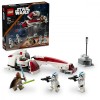 LEGO Star Wars Evadare BARC Speeder 75378, Mandalorian Sezonul 3, 3 minifigurine: Kelleran Beq, Soldati Clona 501, Grogu (Baby Yoda)