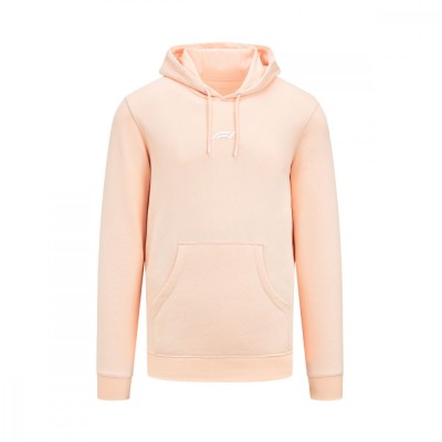 Formula 1 hanorac de bărbați cu glugă Pastel Pink F1 Team 2023 - XL foto