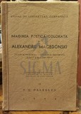 IMAGINEA POETICA COLORATA LA ALEXANDRU MACEDONSKI