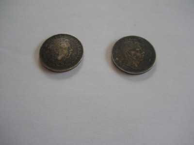 Moneda MIHAI I 200 LEI 1942 ARGINT 6g - 2 monede necuratate! utilizate! foto