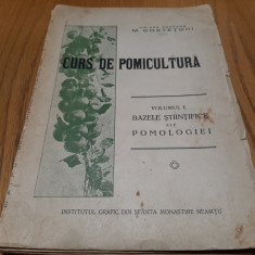 CURS DE POMICULTURA - Bazele Stiintifice ale POMOLOGIEI - Vol. I - M. Costetchi