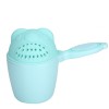 Cana de Clatire Sampon pentru Bebelusi cu Filtru pentru Protectie Ochi si Fata, Maner Ergonomic, Verde