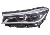 Far BMW Seria 7 (G11/G12), 07.2015-06.2019, partea stanga, ZKW, asistenta faza lunga; asistenta faza scurta; LED; LED; cu lumina viraje