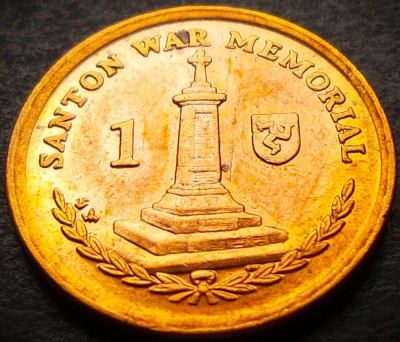 Moneda exotica 1 PENNY - ISLE OF MAN, anul 2007 * cod 4050 B foto