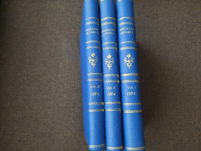 Magazin istoric 1974 12 NUMERE LEGATE DE LUX foto