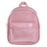 Rucsac Copii Fete Holografic Roz 20x9x24cm - Rucsac Scoala Gradinita, Material PU, Design Modern, Curele Ajustabile, +3 Ani